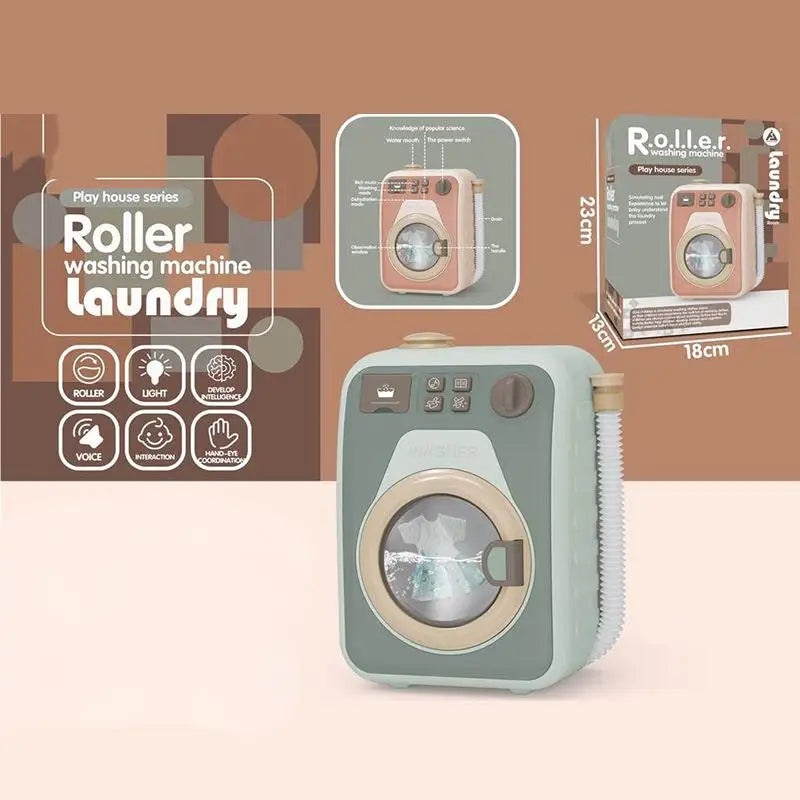 Jouet machine à laver avec eau, musique et lumière