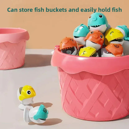 Jouet de pêche magnétique pour enfants avec musique et rotation