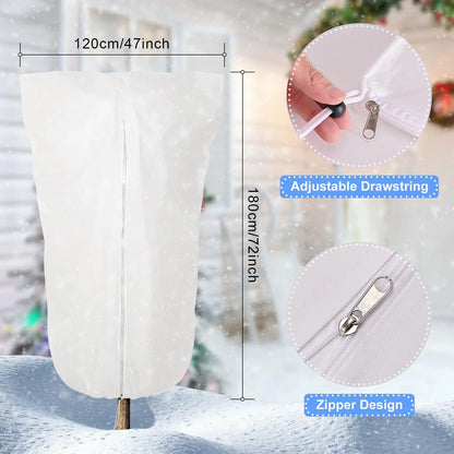 Housse d’hiver pour plantes et petits arbres, protection antigel pour jardin