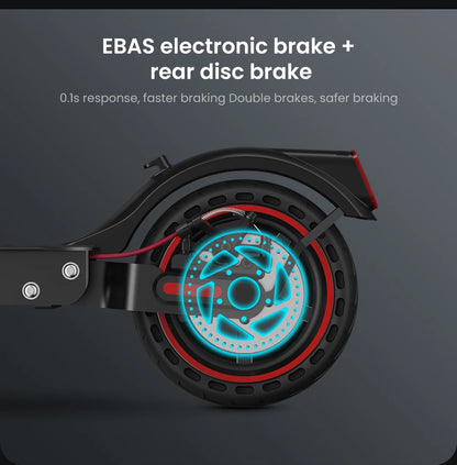 Trottinette électrique iScooter i9 : moteur 350 W, 30 km d’autonomie, pneus 8.5'', avec appli